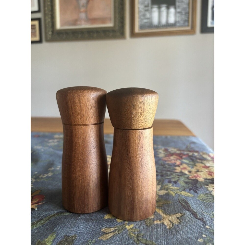 Threshold Salt Shaker & Pepper Grinder Acacia Wood